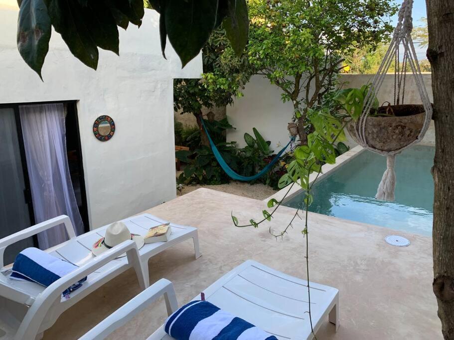 Private Full House With Pool And Cozy Patio Villa Valladolid  Buitenkant foto